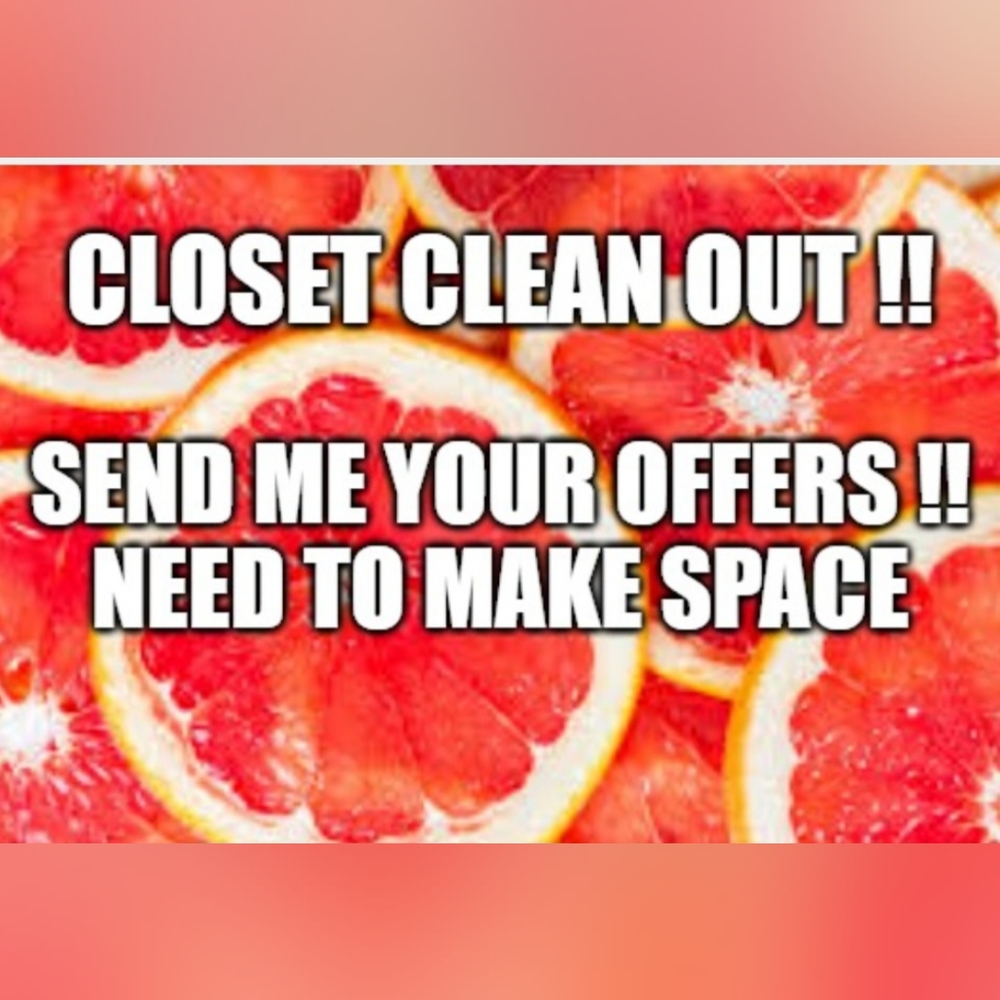 Closet Clean Out !!!